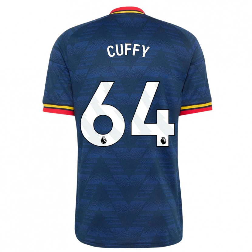 Danxen Damen Brooke Norton Cuffy #64 Mitternachtsblau Gelb Rot Auswärtstrikot Trikot 2026/27 T-Shirt