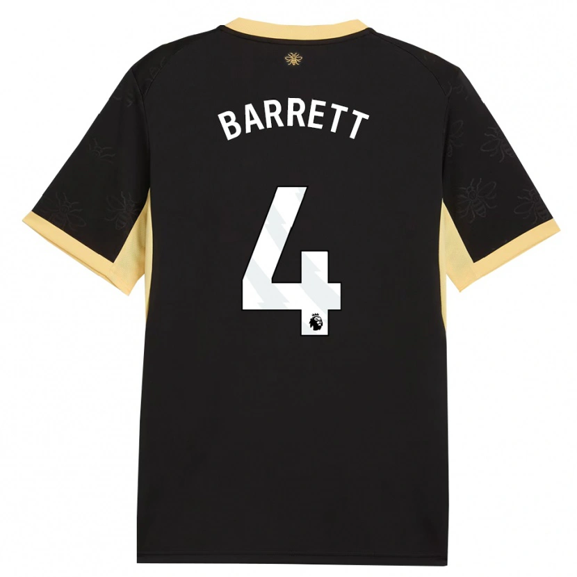 Danxen Damen Marlow Barrett #4 Schwarz Gelb Auswärtstrikot Trikot 2026/27 T-Shirt