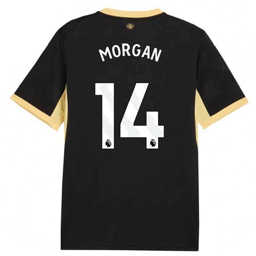 Danxen Damen Esme Morgan #14 Schwarz Gelb Auswärtstrikot Trikot 2026/27 T-Shirt