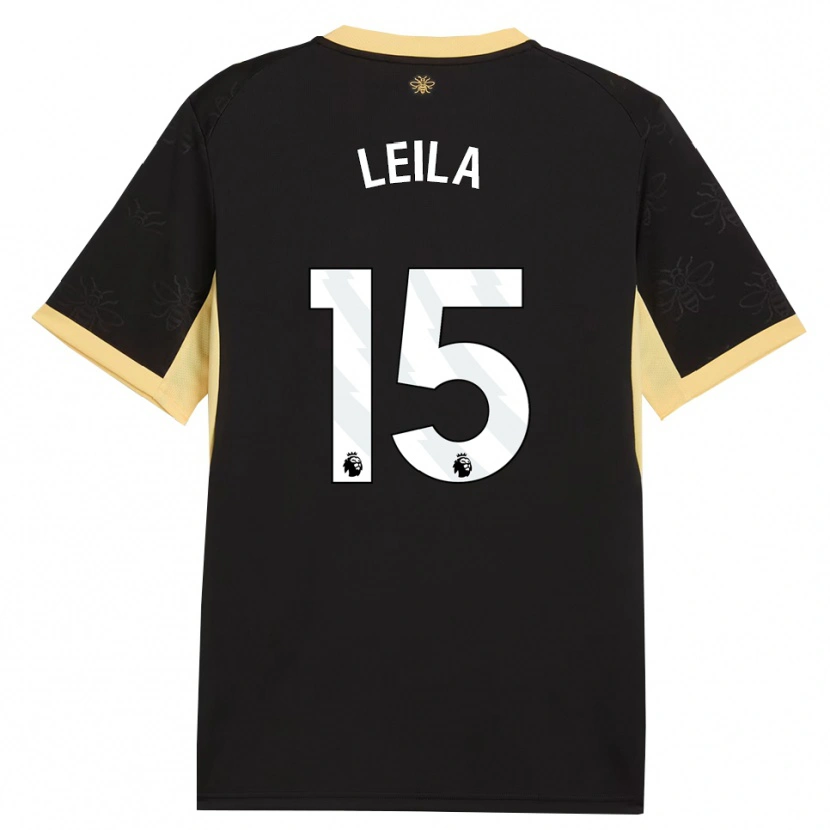Danxen Damen Leila Ouahabi #15 Schwarz Gelb Auswärtstrikot Trikot 2026/27 T-Shirt