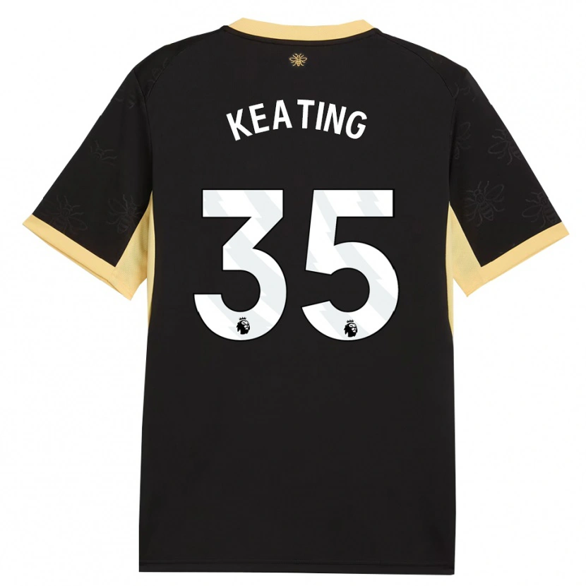 Danxen Damen Khiara Keating #35 Schwarz Gelb Auswärtstrikot Trikot 2026/27 T-Shirt