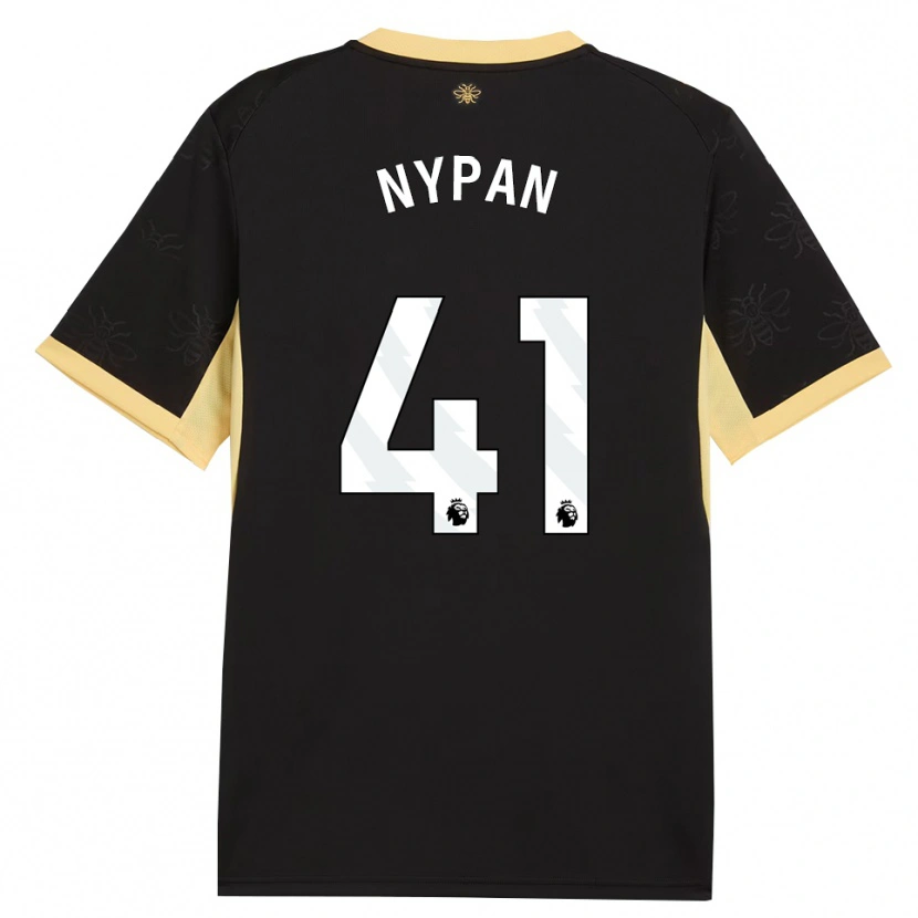 Danxen Damen Sverre Nypan #41 Schwarz Gelb Auswärtstrikot Trikot 2026/27 T-Shirt