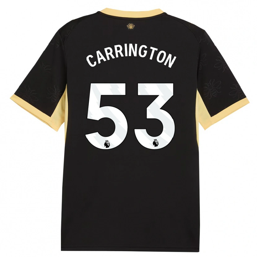 Danxen Damen Ezra Carrington #53 Schwarz Gelb Auswärtstrikot Trikot 2026/27 T-Shirt