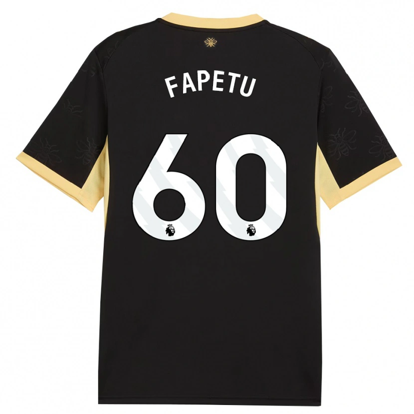 Danxen Damen Femi Fapetu #60 Schwarz Gelb Auswärtstrikot Trikot 2026/27 T-Shirt