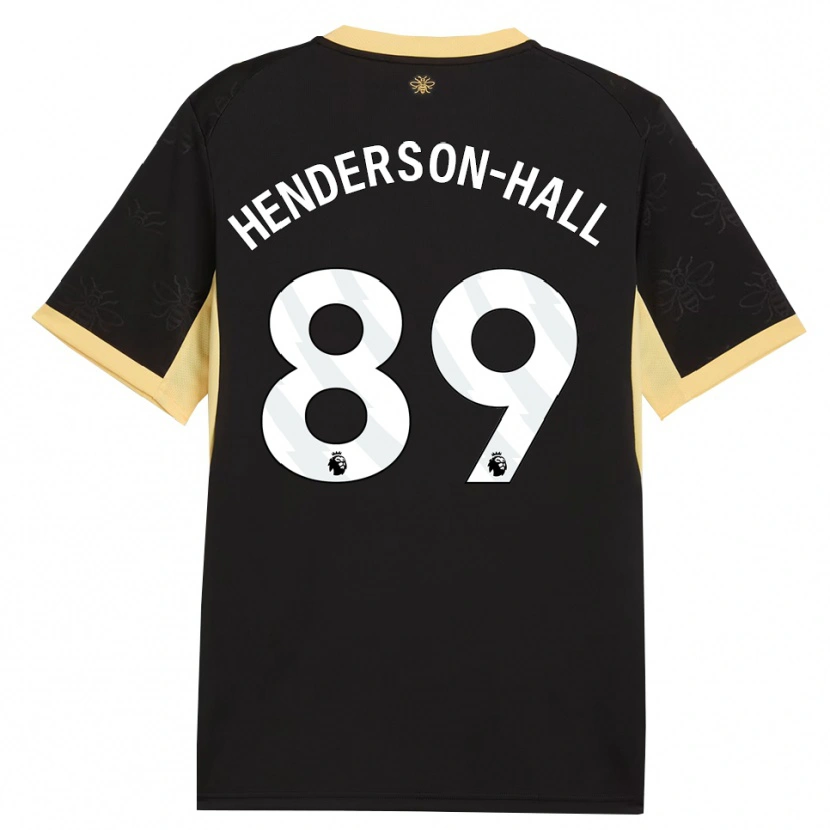 Danxen Damen Matty Henderson-Hall #89 Schwarz Gelb Auswärtstrikot Trikot 2026/27 T-Shirt