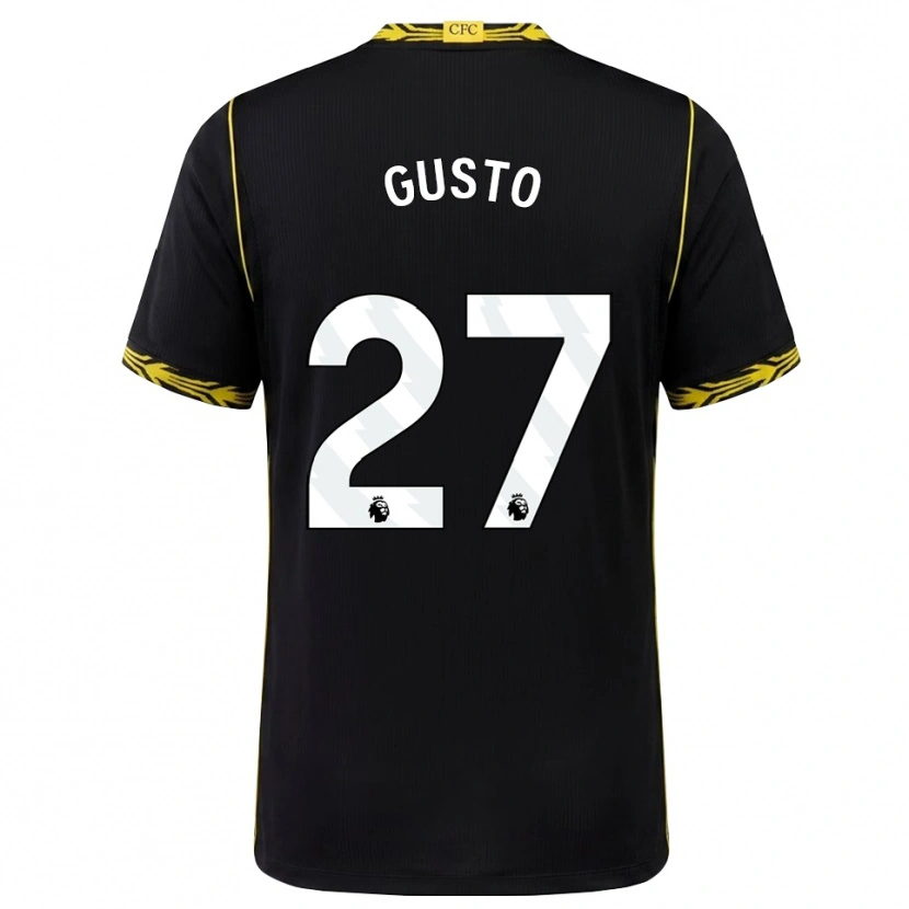 Danxen Damen Malo Gusto #27 Schwarz Gelb Auswärtstrikot Trikot 2026/27 T-Shirt