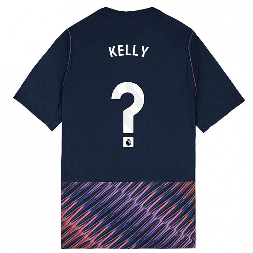 Danxen Damen Kyle Kelly #0 Königlich Blau Weiß Auswärtstrikot Trikot 2026/27 T-Shirt