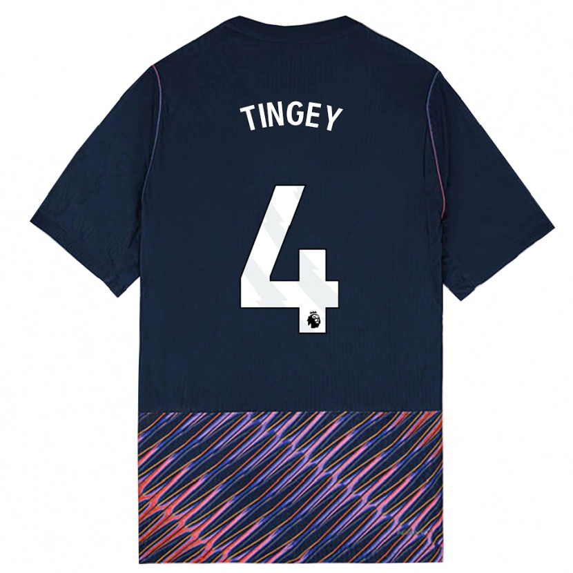 Danxen Damen Tyler Tingey #4 Königlich Blau Weiß Auswärtstrikot Trikot 2026/27 T-Shirt