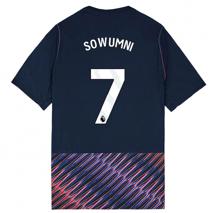 Danxen Damen Elisha Sowunmi #7 Königlich Blau Weiß Auswärtstrikot Trikot 2026/27 T-Shirt