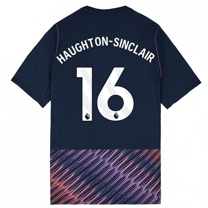 Danxen Damen Ashiah Haughton-Sinclair #16 Königlich Blau Weiß Auswärtstrikot Trikot 2026/27 T-Shirt