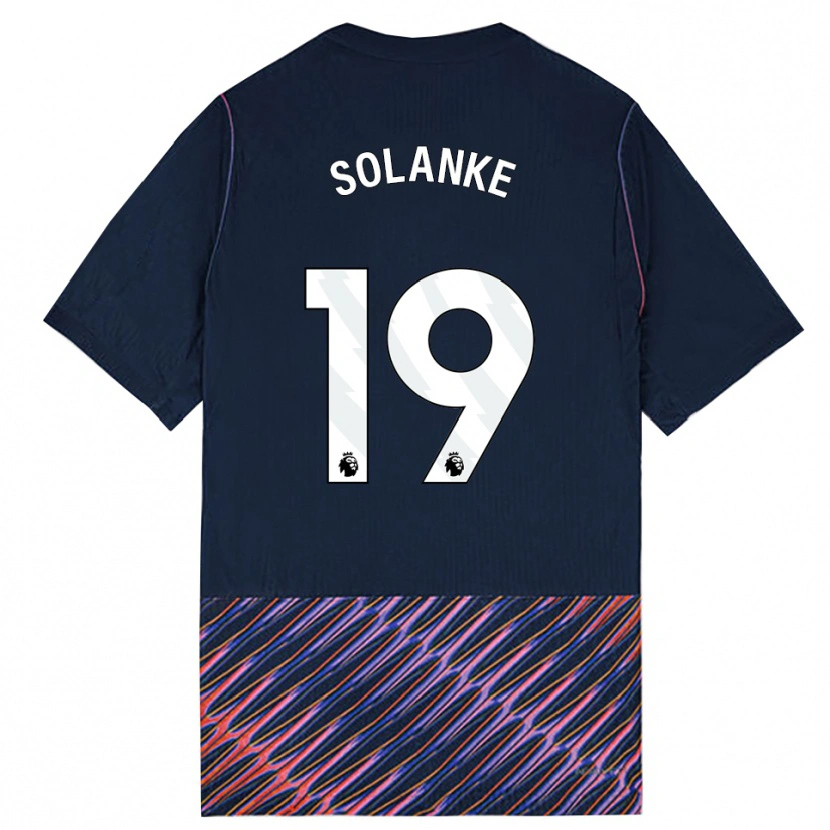 Danxen Damen Dominic Solanke #19 Königlich Blau Weiß Auswärtstrikot Trikot 2026/27 T-Shirt