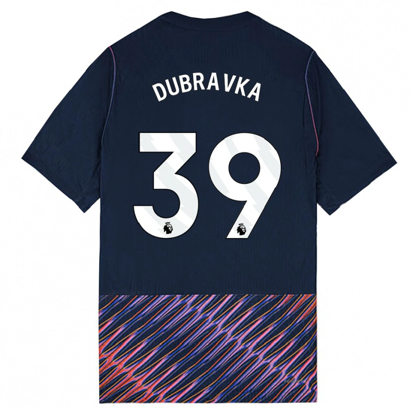 Danxen Damen Martin Dúbravka #39 Königlich Blau Weiß Auswärtstrikot Trikot 2026/27 T-Shirt