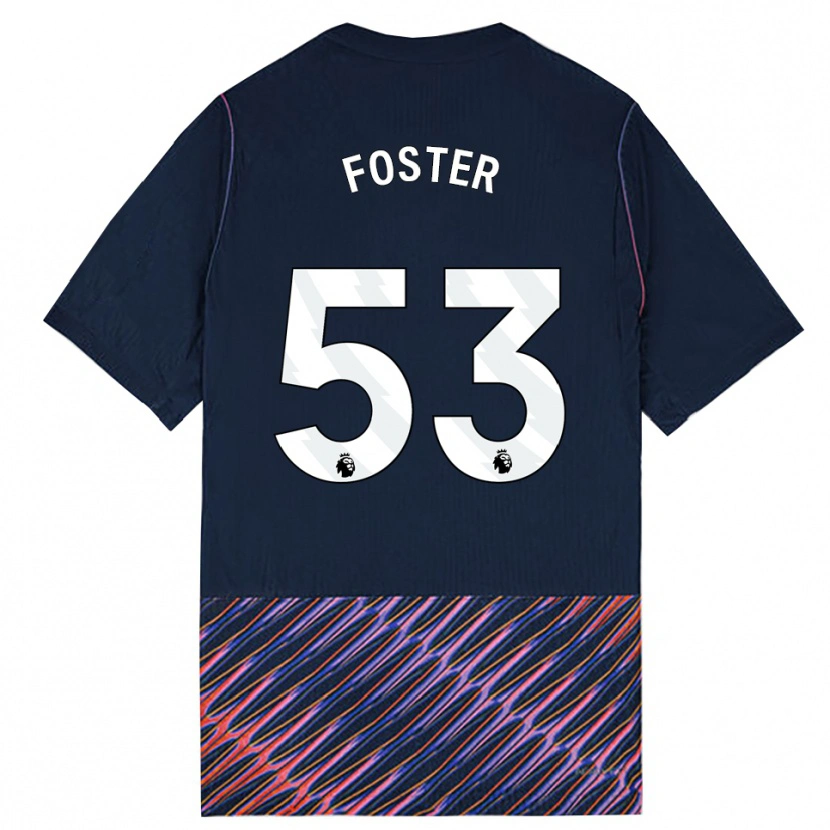 Danxen Damen Brooklyn Lyons Foster #53 Königlich Blau Weiß Auswärtstrikot Trikot 2026/27 T-Shirt
