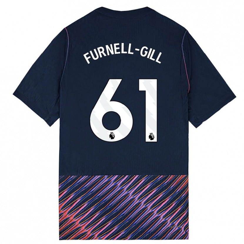 Danxen Damen Luca Furnell-Gill #61 Königlich Blau Weiß Auswärtstrikot Trikot 2026/27 T-Shirt