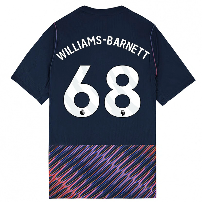 Danxen Damen Luca Williams-Barnett #68 Königlich Blau Weiß Auswärtstrikot Trikot 2026/27 T-Shirt