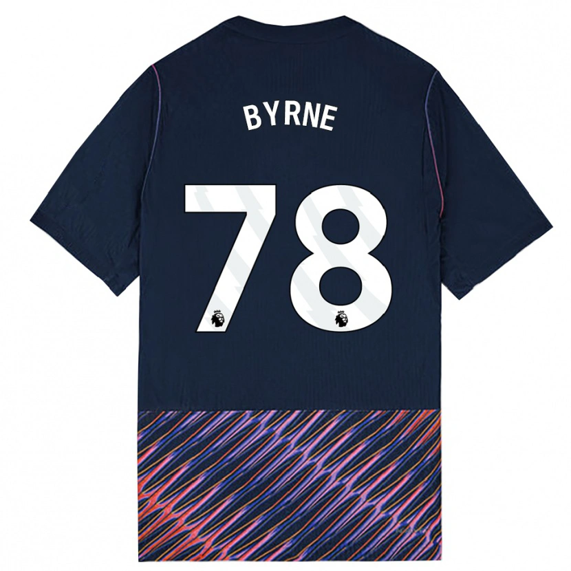 Danxen Damen Harry Byrne #78 Königlich Blau Weiß Auswärtstrikot Trikot 2026/27 T-Shirt