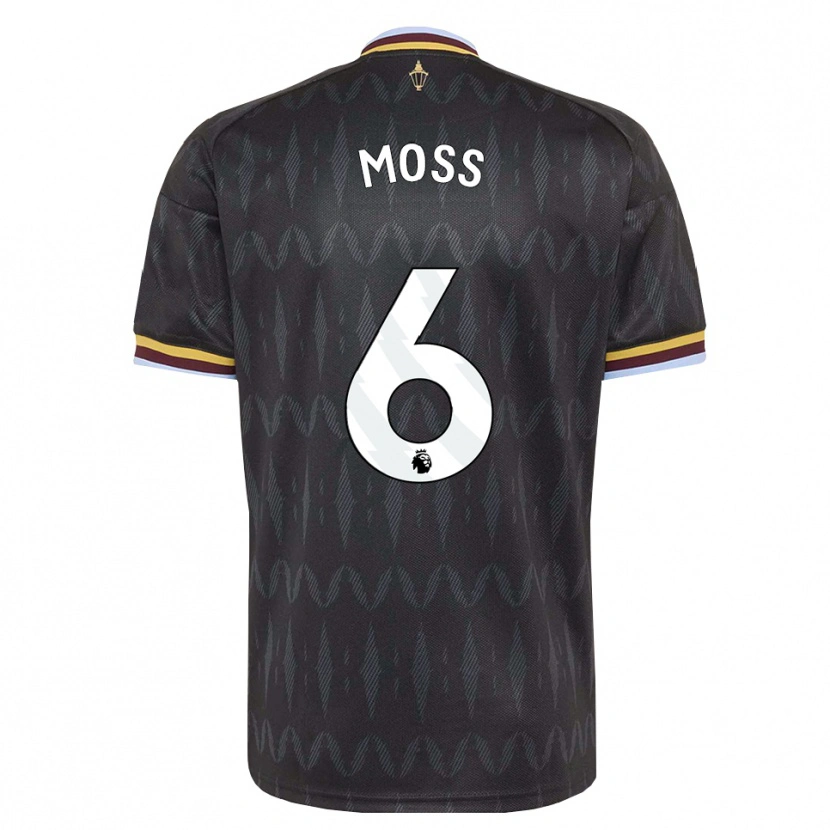 Danxen Damen Lennon Moss #6 Kornblumenblau Schwarz Gelb Auswärtstrikot Trikot 2026/27 T-Shirt
