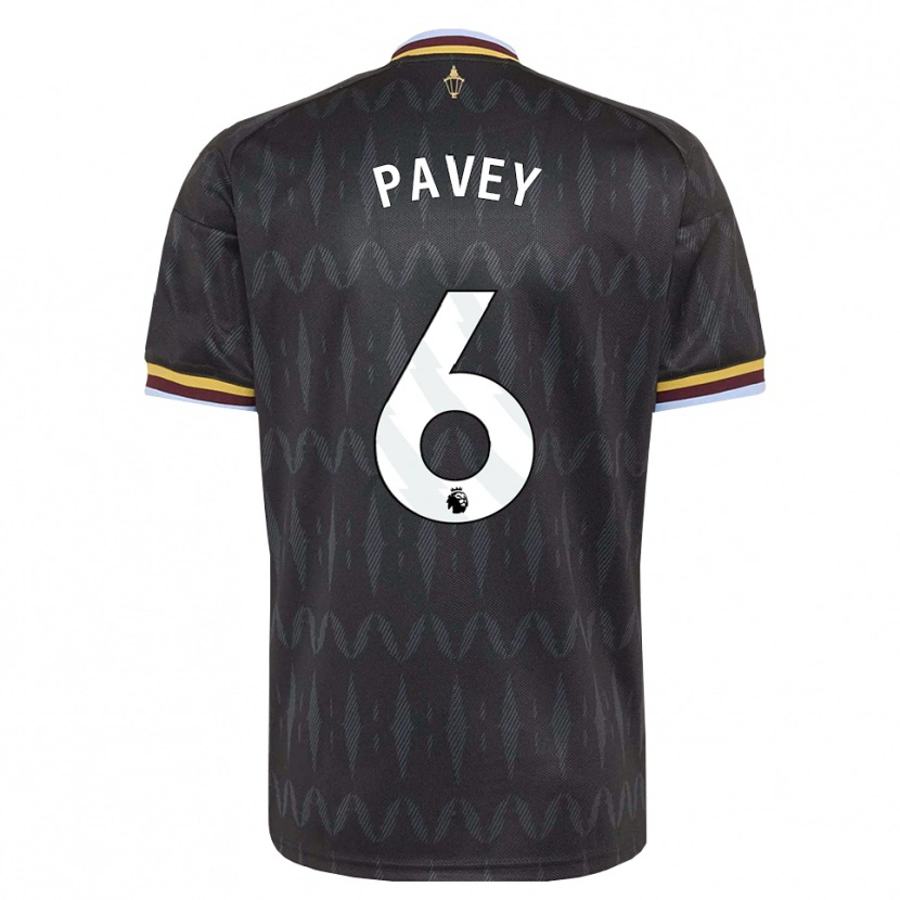 Danxen Damen Charlie Pavey #6 Kornblumenblau Schwarz Gelb Auswärtstrikot Trikot 2026/27 T-Shirt