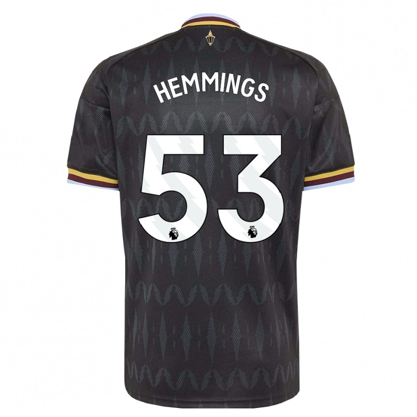 Danxen Damen George Hemmings #53 Kornblumenblau Schwarz Gelb Auswärtstrikot Trikot 2026/27 T-Shirt