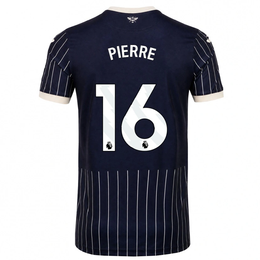 Danxen Damen Kyrie Pierre #16 Schwarz Weiß Auswärtstrikot Trikot 2026/27 T-Shirt