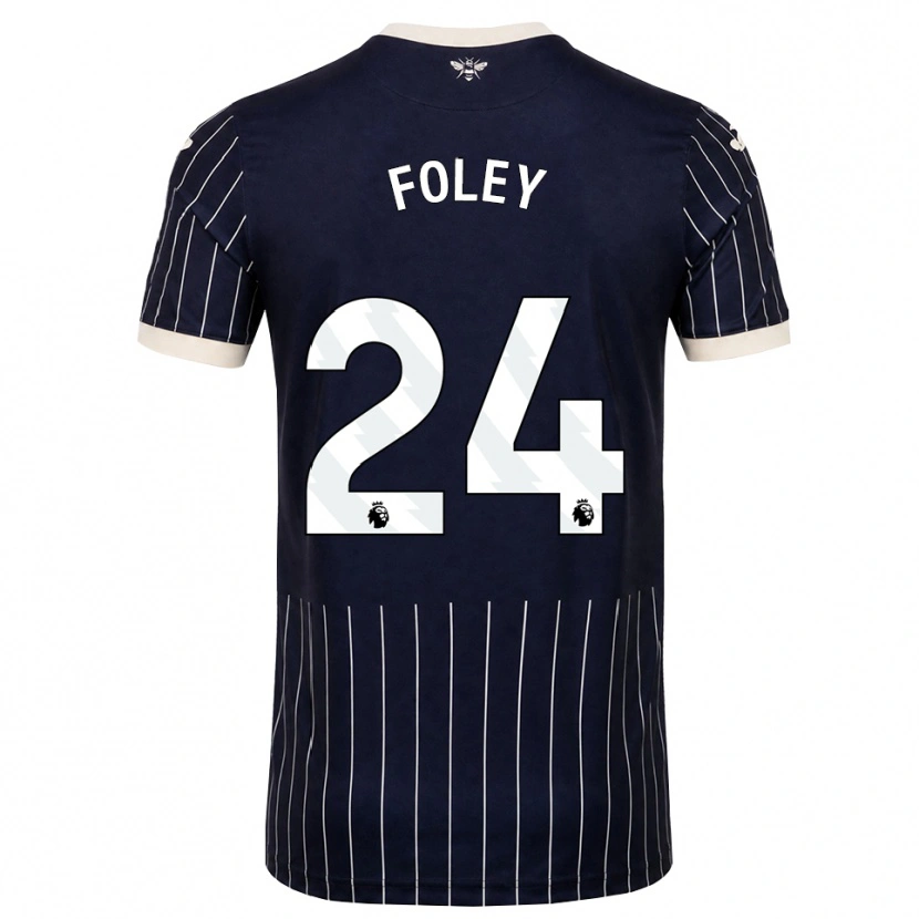 Danxen Damen Shania Foley #24 Schwarz Weiß Auswärtstrikot Trikot 2026/27 T-Shirt