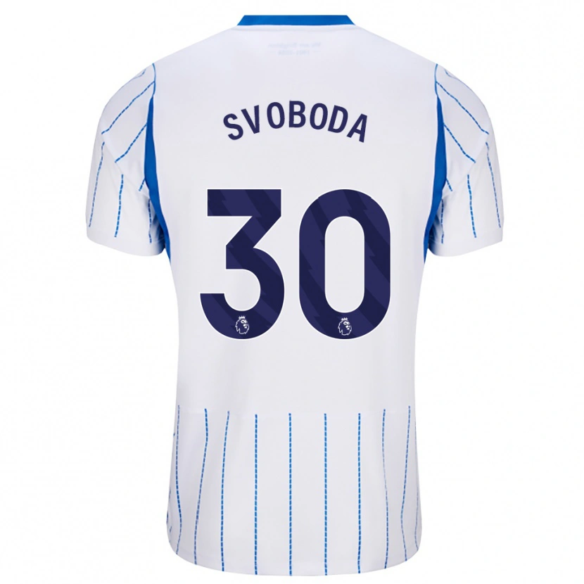 Danxen Damen Michael Svoboda #30 Himmelblau Weiß Auswärtstrikot Trikot 2026/27 T-Shirt