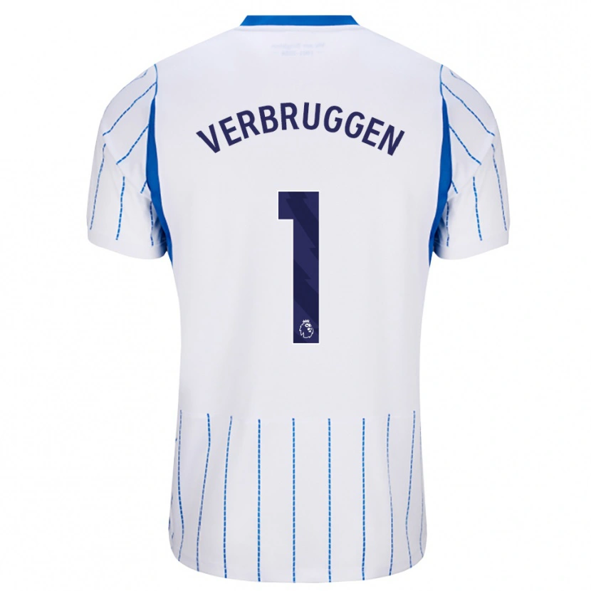Danxen Damen Bart Verbruggen #1 Himmelblau Weiß Auswärtstrikot Trikot 2026/27 T-Shirt
