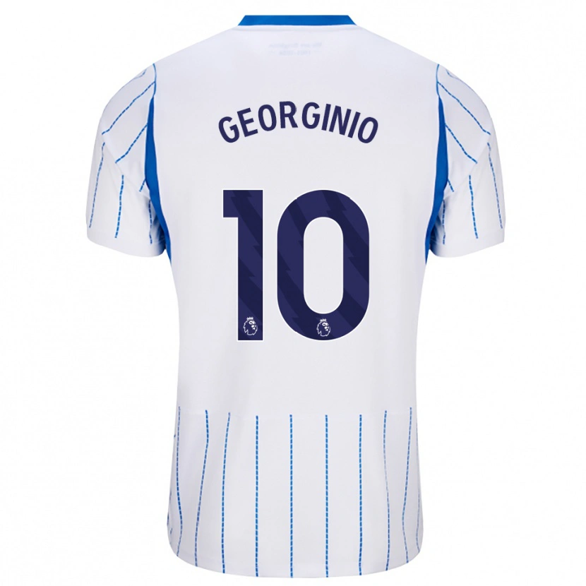 Danxen Damen Georginio Rutter #10 Himmelblau Weiß Auswärtstrikot Trikot 2026/27 T-Shirt