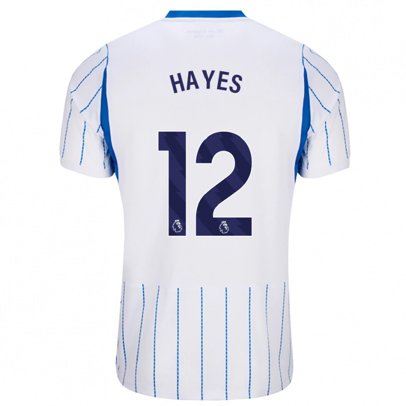 Danxen Damen Caitlin Hayes #12 Himmelblau Weiß Auswärtstrikot Trikot 2026/27 T-Shirt