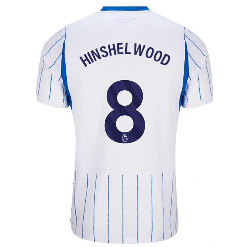 Danxen Damen Jack Hinshelwood #8 Himmelblau Weiß Auswärtstrikot Trikot 2026/27 T-Shirt