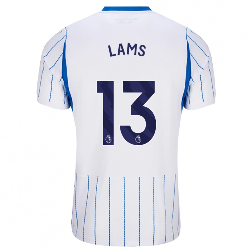 Danxen Damen George Lams #13 Himmelblau Weiß Auswärtstrikot Trikot 2026/27 T-Shirt