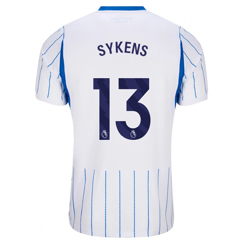 Danxen Damen Rory Sykens #13 Himmelblau Weiß Auswärtstrikot Trikot 2026/27 T-Shirt