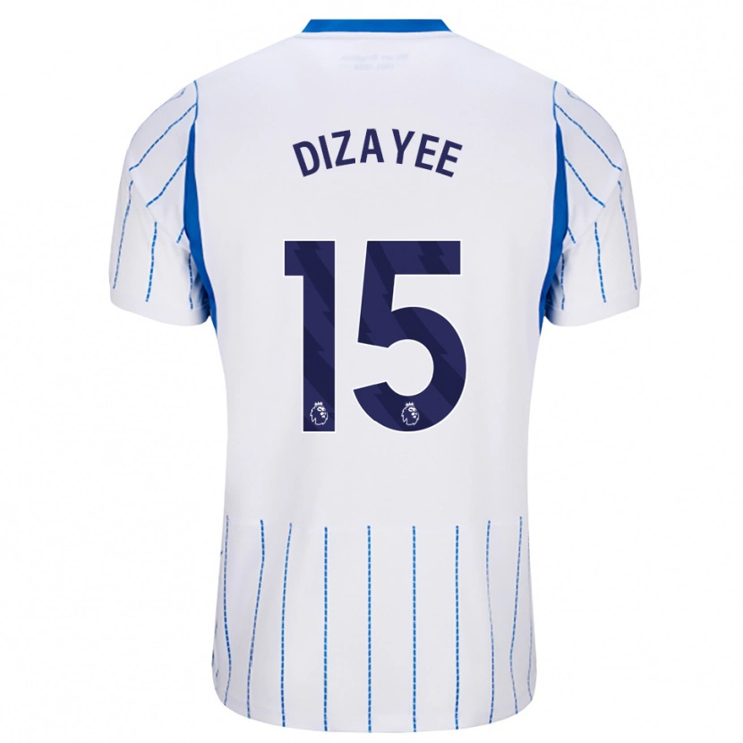 Danxen Damen Lolan Dizayee #15 Himmelblau Weiß Auswärtstrikot Trikot 2026/27 T-Shirt
