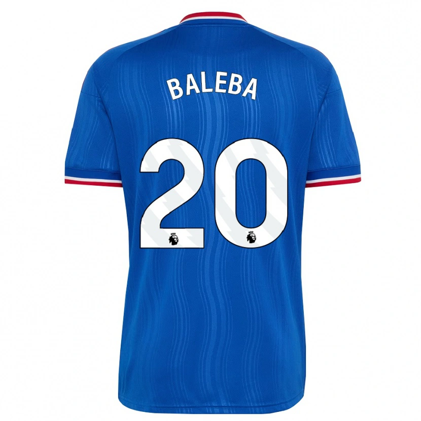 Danxen Damen Carlos Baleba #20 Blau Weiß Rot Auswärtstrikot Trikot 2026/27 T-Shirt