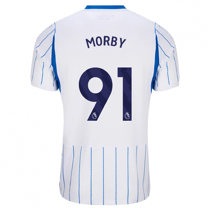 Danxen Damen Jackson Morby #91 Himmelblau Weiß Auswärtstrikot Trikot 2026/27 T-Shirt