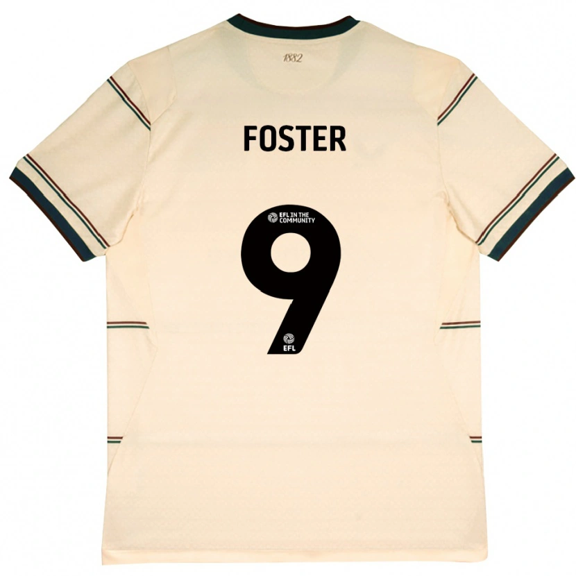 Danxen Damen Lyle Foster #9 Beige Burgund Auswärtstrikot Trikot 2026/27 T-Shirt