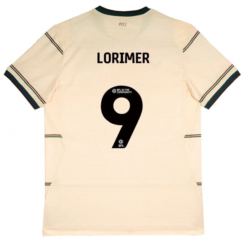 Danxen Damen Archie Lorimer #9 Beige Burgund Auswärtstrikot Trikot 2026/27 T-Shirt