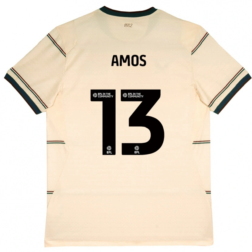 Danxen Damen Ben Amos #13 Beige Burgund Auswärtstrikot Trikot 2026/27 T-Shirt