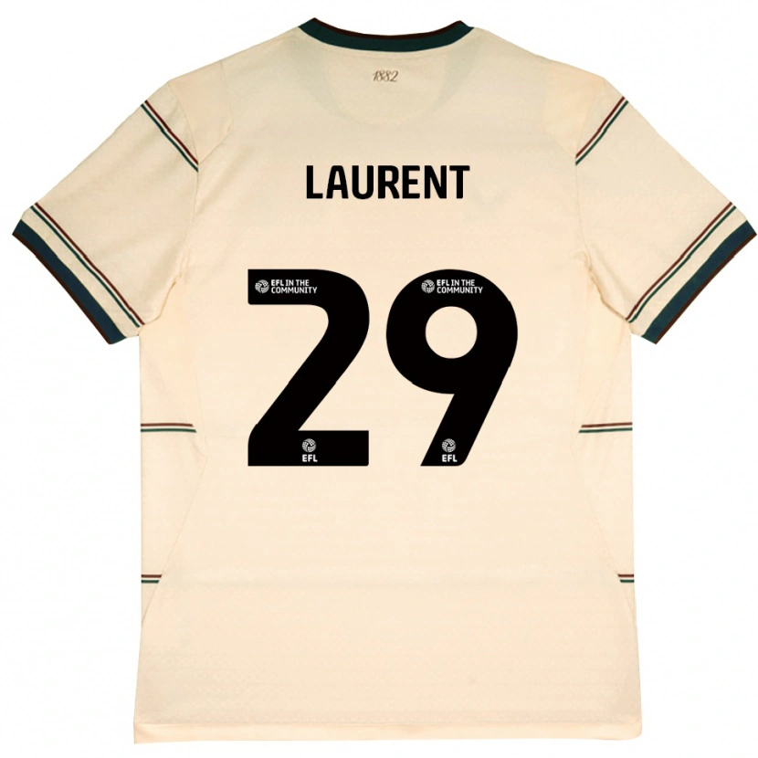Danxen Damen Josh Laurent #29 Beige Burgund Auswärtstrikot Trikot 2026/27 T-Shirt
