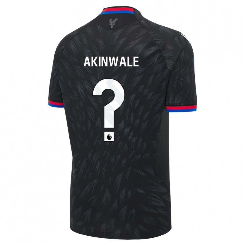 Danxen Damen Victor Akinwale #0 Schwarz Blau Rot Auswärtstrikot Trikot 2026/27 T-Shirt