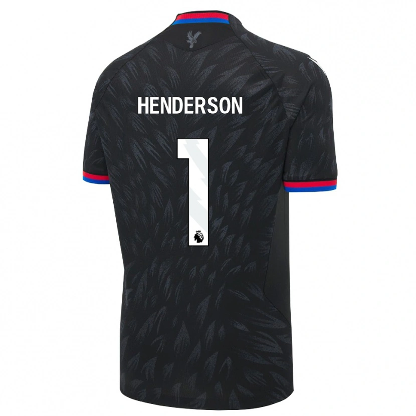 Danxen Damen Dean Henderson #1 Schwarz Blau Rot Auswärtstrikot Trikot 2026/27 T-Shirt