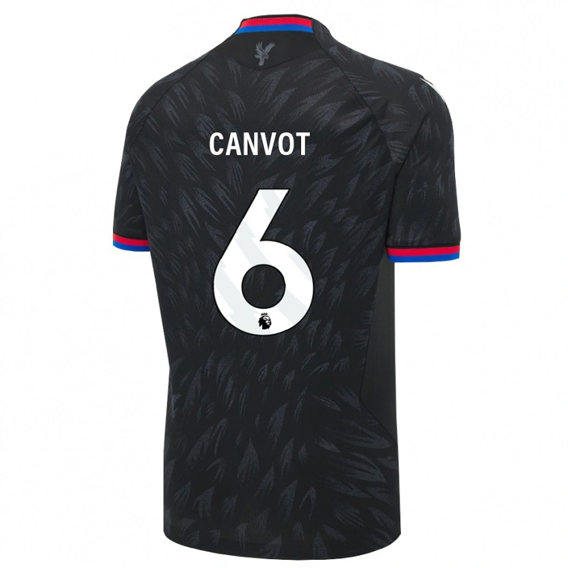 Danxen Damen Jaydee Canvot #6 Schwarz Blau Rot Auswärtstrikot Trikot 2026/27 T-Shirt