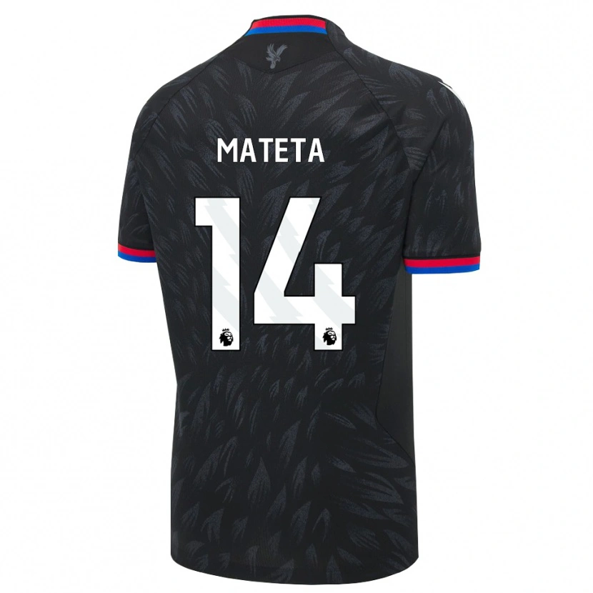 Danxen Damen Jean-Philippe Mateta #14 Schwarz Blau Rot Auswärtstrikot Trikot 2026/27 T-Shirt