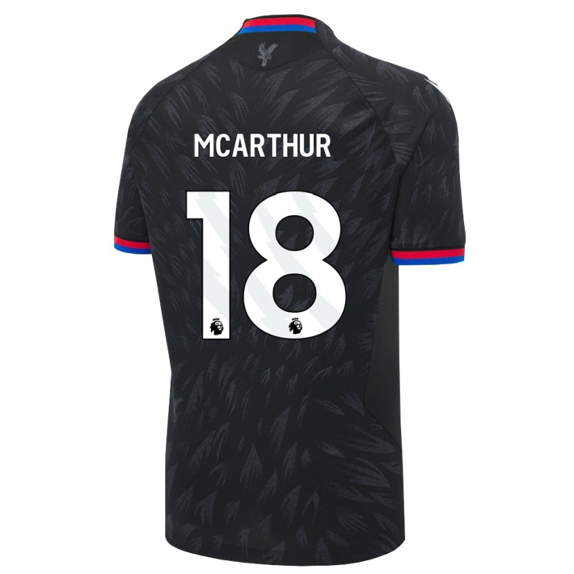 Danxen Damen James Mcarthur #18 Schwarz Blau Rot Auswärtstrikot Trikot 2026/27 T-Shirt
