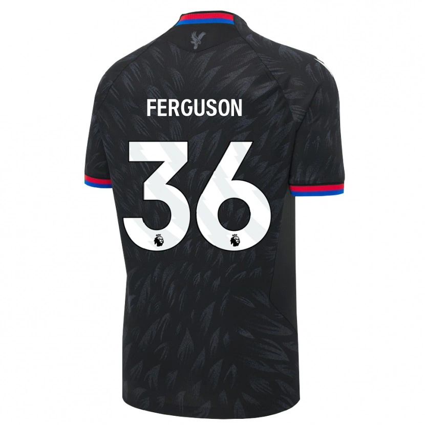 Danxen Damen Nathan Ferguson #36 Schwarz Blau Rot Auswärtstrikot Trikot 2026/27 T-Shirt