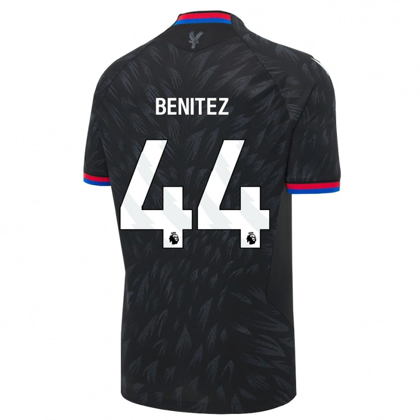 Danxen Damen Walter Benítez #44 Schwarz Blau Rot Auswärtstrikot Trikot 2026/27 T-Shirt