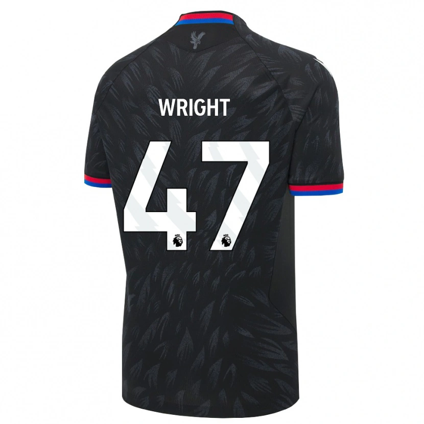 Danxen Damen Annis-Clara Wright #47 Schwarz Blau Rot Auswärtstrikot Trikot 2026/27 T-Shirt