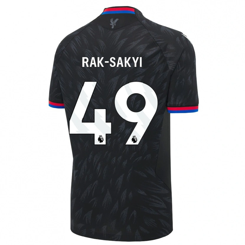 Danxen Damen Jesurun Rak-Sakyi #49 Schwarz Blau Rot Auswärtstrikot Trikot 2026/27 T-Shirt