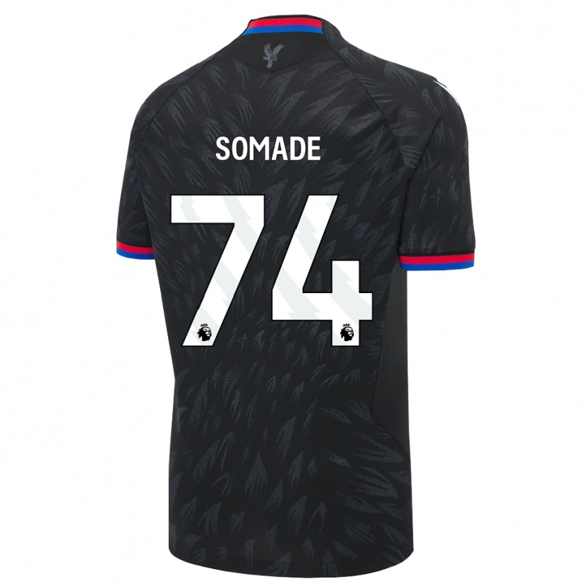 Danxen Damen Sean Somade #74 Schwarz Blau Rot Auswärtstrikot Trikot 2026/27 T-Shirt