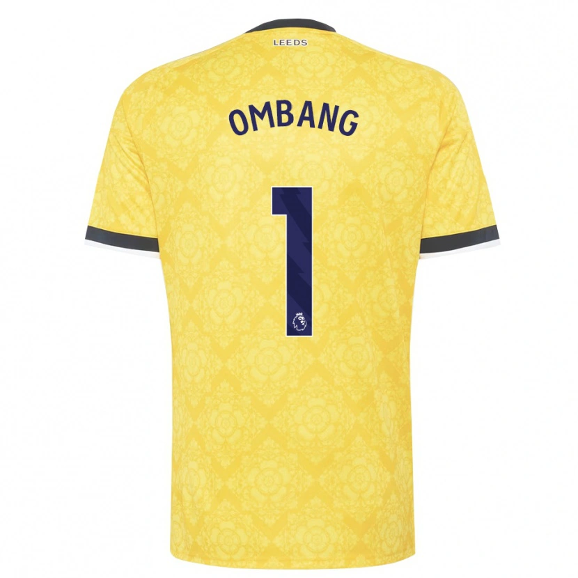 Danxen Damen Darryl Ombang #1 Gelb Weiß Schwarz Auswärtstrikot Trikot 2026/27 T-Shirt